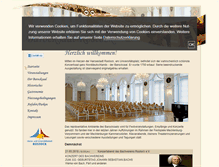 Tablet Screenshot of barocksaal-rostock.de